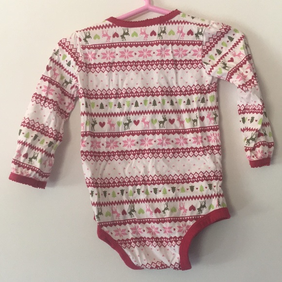 8/15 Carhartt reindeer & Christmas print onesie - Picture 4 of 4